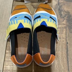 Size 9 Bimini Natural Burlap Tom’s w/ Box